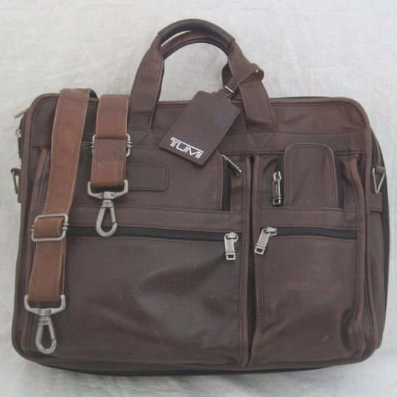 tumi briefcase bag
